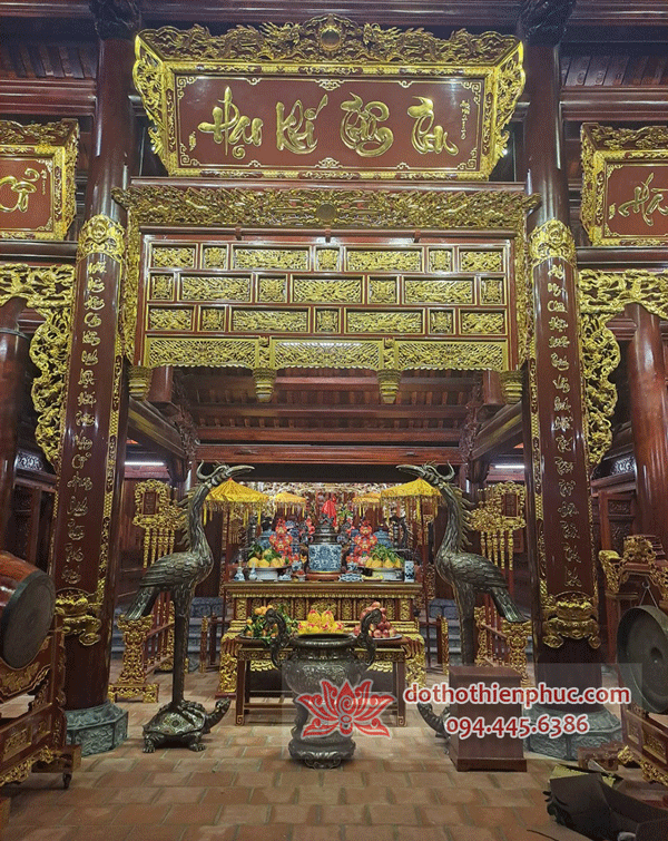 Không Gian Thờ Thánh Tại Đình Làng