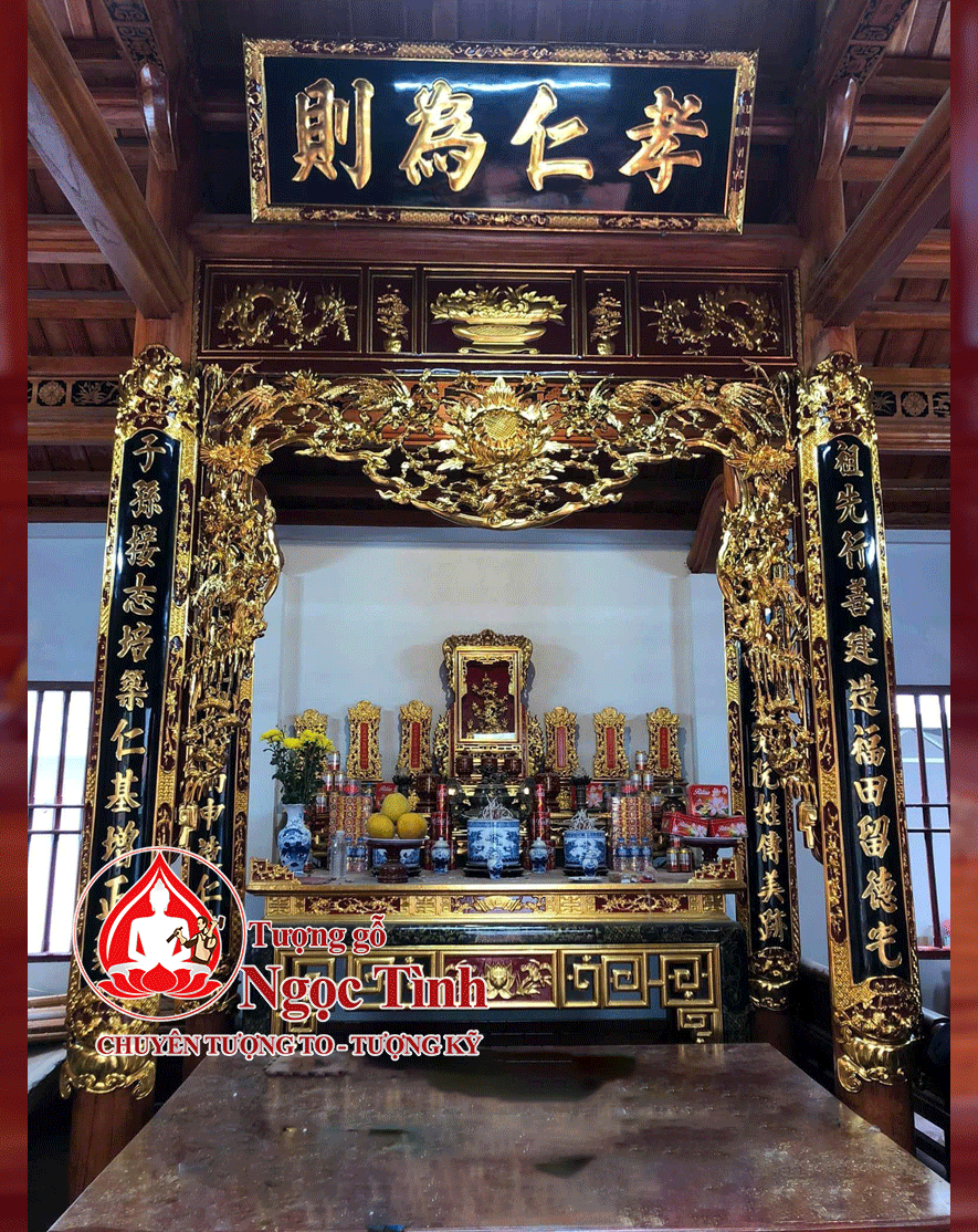 mau-khong-gian-tho-1 Mẫu Không Gian Thờ Cúng Tại Tư Gia