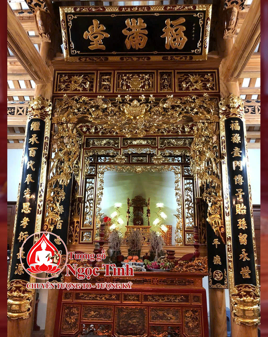 mau-khong-gian-tho-2 Mẫu Không Gian Thờ Cúng Tổ Tiên