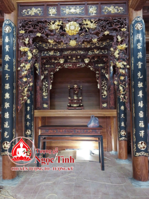 Mẫu Không Gian Thờ Gia Tiên