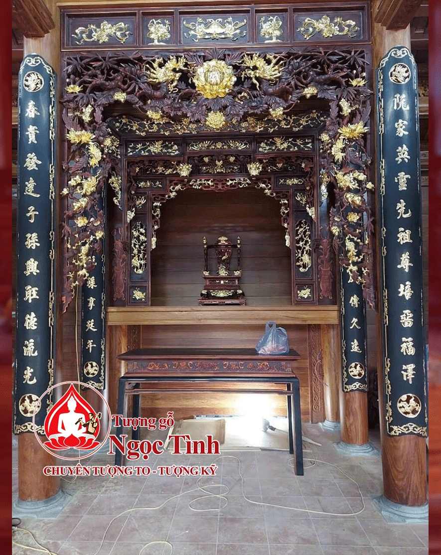 Mẫu Không Gian Thờ Gia Tiên