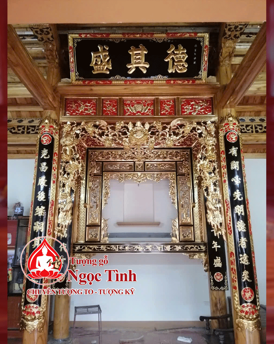 mau-khong-gian-tho-4 Mẫu Không Gian Thờ Gia Tiên Đẹp