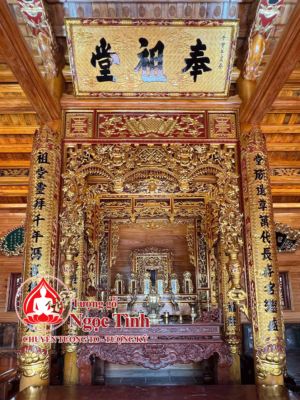 Mẫu Không Gian Thờ Gia Tiên Tại Gia Đẹp