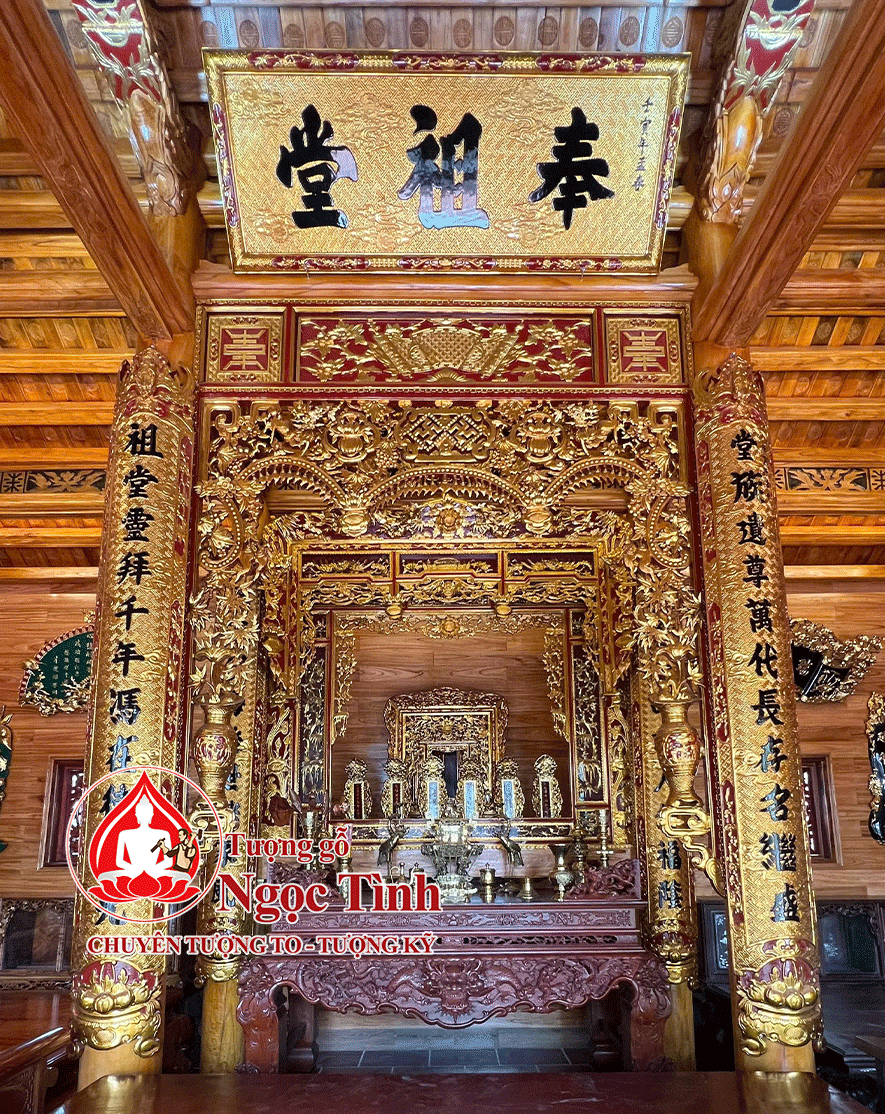 Mẫu Không Gian Thờ Gia Tiên Tại Gia Đẹp