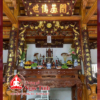 Mẫu Không Gian Thờ Gia Tiên Truyền Thống